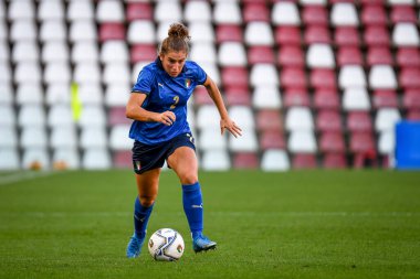 Valentina Bergamaschi (İtalya) FIFA Dünya Kupası Kadınlar & # 39; Dünya Kupası 2023 elemeleri sırasında - İtalya, Trieste, İtalya 'daki Nereo Rocco stadyumunda Moldova' ya karşı, 17 Eylül 2021 - Fotoğraf: Ettore Griffoni