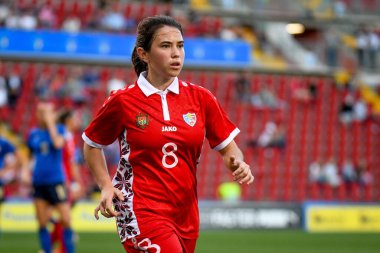 Francesca Covali (Moldova) FIFA Dünya Kupası Bayanlar & # 39; Dünya Kupası 2023 elemeleri sırasında - İtalya, İtalya 'nın Trieste kentindeki Nereo Rocco stadyumunda Moldova' ya karşı, 17 Eylül 2021 - Fotoğraf: Ettore Griffoni