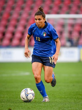 Elisa Bartoli (İtalya) FIFA Dünya Kupası Bayanlar & # 39; Dünya Kupası 2023 elemeleri sırasında - İtalya, Trieste, İtalya 'daki Nereo Rocco stadyumunda Moldova' ya karşı, 17 Eylül 2021 - Fotoğraf: Ettore Griffoni
