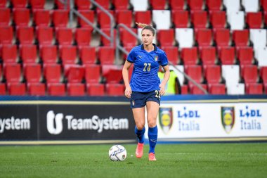 Cecilia Salvai (İtalya) FIFA Dünya Kupası Bayanlar & # 39; Dünya Kupası 2023 elemeleri sırasında - İtalya, İtalya 'nın Trieste kentindeki Nereo Rocco stadyumunda Moldova' ya karşı, 17 Eylül 2021 - Fotoğraf: Ettore Griffoni