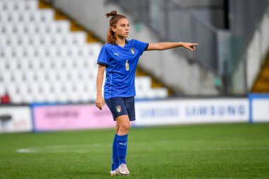 Manuela Giuliano (İtalya) FIFA Dünya Kupası Bayanlar & # 39; Dünya Kupası 2023 elemeleri sırasında - İtalya, İtalya 'nın Trieste kentindeki Nereo Rocco stadyumunda Moldova' ya karşı, 17 Eylül 2021 - Fotoğraf: Ettore Griffoni