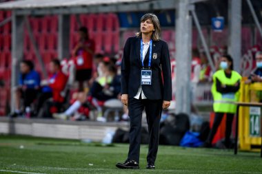 Milena Bertolini (İtalya Teknik Direktörü) FIFA Dünya Kupası Bayanlar & # 39; Dünya Kupası 2023 elemeleri sırasında - İtalya, Trieste, İtalya 'daki Nereo Rocco stadyumunda Moldova' ya karşı, 17 Eylül 2021 - Fotoğraf: Ettore Griffoni