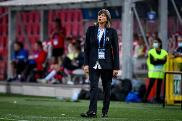 Milena Bertolini (İtalya Teknik Direktörü) FIFA Dünya Kupası Bayanlar & # 39; Dünya Kupası 2023 elemeleri sırasında - İtalya, Trieste, İtalya 'daki Nereo Rocco stadyumunda Moldova' ya karşı, 17 Eylül 2021 - Fotoğraf: Ettore Griffoni