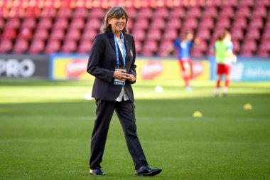 Milena Bertolini (İtalya Teknik Direktörü) FIFA Dünya Kupası Bayanlar & # 39; Dünya Kupası 2023 elemeleri sırasında - İtalya, Trieste, İtalya 'daki Nereo Rocco stadyumunda Moldova' ya karşı, 17 Eylül 2021 - Fotoğraf: Ettore Griffoni