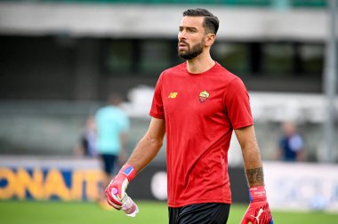 Rui Pedro dos Santos Patricio (Roma) İtalyan futbol takımı Serie A maçında Hellas Verona FC - AS Roma maçında Verona, İtalya 'daki Marcantonio Bentegodi stadyumunda, 19 Eylül 2021 - Fotoğraf: Ettore Griffoni