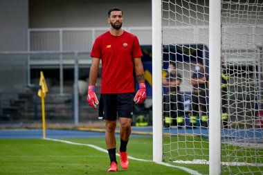 Rui Pedro dos Santos Patricio (Roma) İtalyan futbol takımı Serie A maçında Hellas Verona FC - AS Roma maçında Verona, İtalya 'daki Marcantonio Bentegodi stadyumunda, 19 Eylül 2021 - Fotoğraf: Ettore Griffoni