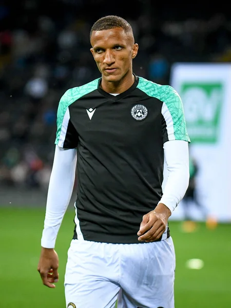 Rodrigo Nascimento Becao (Udinese) İtalya futbol takımı Serie A maçında Udinese Calcio, Friuli 'de SSC Napoli' ye karşı - Dacia Arena stadyumu, Udine, İtalya - 20 Eylül 2021