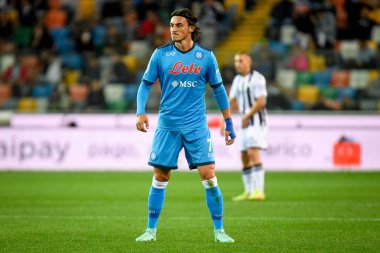Eljif Elmas (Napoli) İtalya futbol takımı Serie A maçında Udinese Calcio ile SSC Napoli arasında oynanan Friuli - Dacia Arena Stadyumu, 20 Eylül 2021 - Fotoğraf: Ettore Griffoni