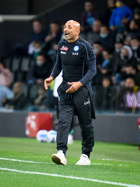 Luciano Spalletti Główny Trener Napoli Podczas Włoskiej Piłki Nożnej Serie — Zdjęcie stockowe