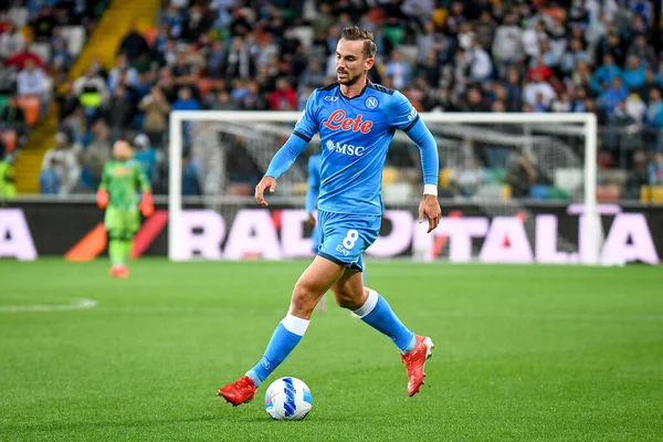 Fabian Ruiz (Napoli) İtalya futbol takımı Serie A maçında Udinese Calcio ile SSC Napoli arasında Udine, İtalya 'daki Dacia Arena Stadyumu' nda oynanan karşılaşma sırasında, 20 Eylül 2021 - Fotoğraf: Ettore Griffoni