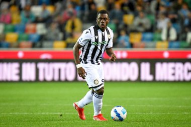 Jean-Victor Makengo (Udinese) İtalyan futbolu Serie A maçında Udinese Calcio, Friuli 'de SSC Napoli' ye karşı - Dacia Arena stadyumu, 20 Eylül 2021 - Fotoğraf: Ettore Griffoni