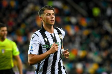 Lazar Samarciç (Udinese) İtalya futbol takımı Serie A maçında Udinese Calcio, Friuli 'de SSC Napoli' ye karşı - Dacia Arena stadyumu, 20 Eylül 2021 - Fotoğraf: Ettore Griffoni