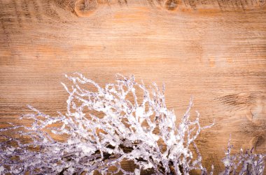 Karlı Noel çelenk, Yılbaşı Dekorasyonu