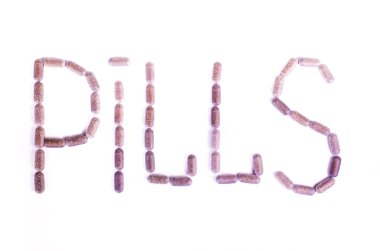 Kelime Prugs hapları ve izole uyuşturucu ile yapılan