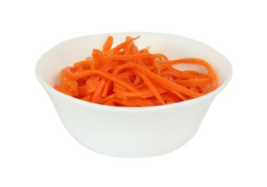 Baharat ve yağı (Kore havuç rendelenmiş havuç)