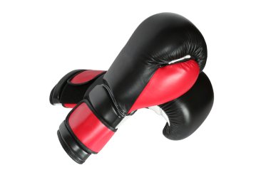 Çift deri Boks eldiveni