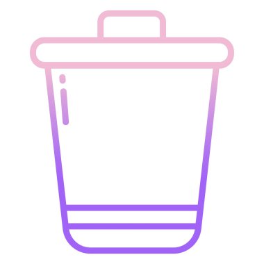 vektör çizim tasarım kova simgesinin 