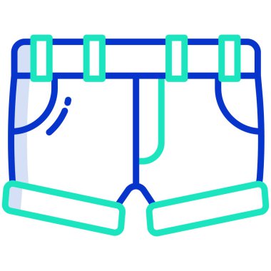 Dalış. Web simgesi basit illüstrasyon