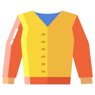 Gömlek. Web simgesi basit illüstrasyon