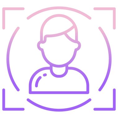 kullanıcı arayüzü vektör simgesi modern basit tasarım