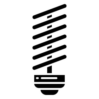 Basit vektör simgesi, neon ışığının gösterimi