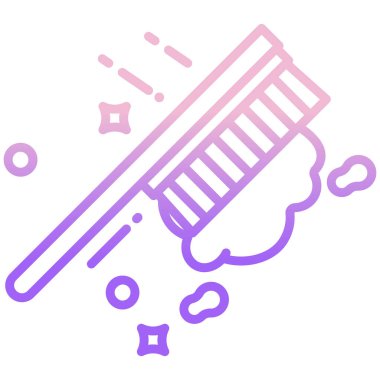 Toz simgesinin vektör illüstrasyonu