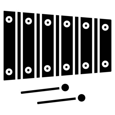 Müzik notalarının vektör çizimi