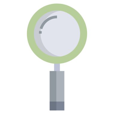 büyütme cam vektör simgesi