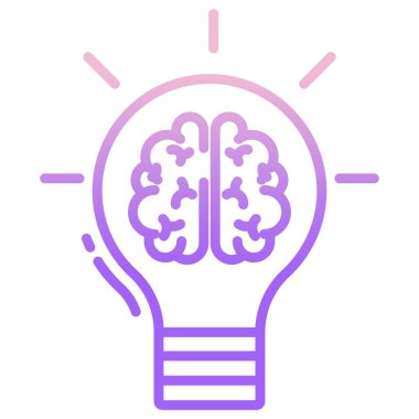 ampul düz vektör simgesi