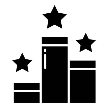 yıldız simgesi, vektör çizimi