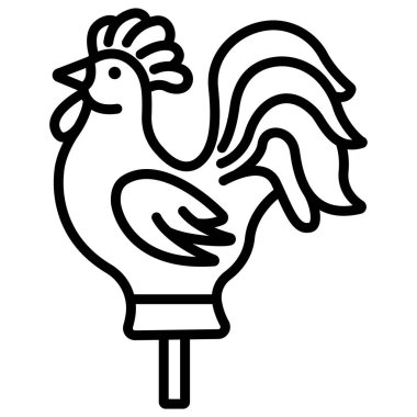 Beyaz arkaplanda lolipopun basit vektör simgesi  