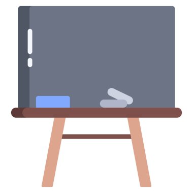 Masa. Web simgesi basit illüstrasyon