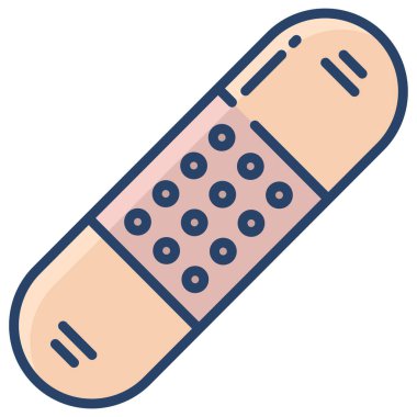 bandaj vektör çizim