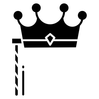 maske simgesi vektör illüstrasyonu 