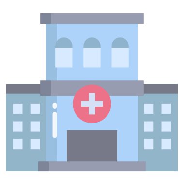 Hastane binası. Basit tasarım