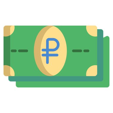 Para için. Web simgesi basit illüstrasyon