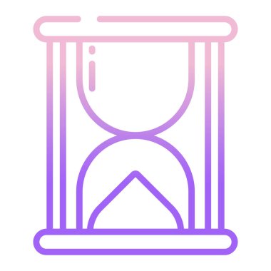 kum saati ikonu vektör illüstrasyonu