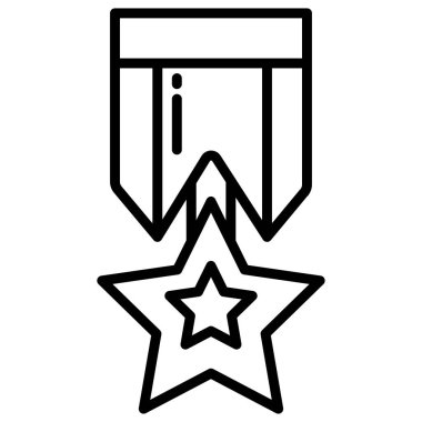 Ödül. Web simgesi basit illüstrasyon