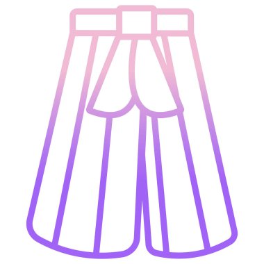 etek simge vektör çizim