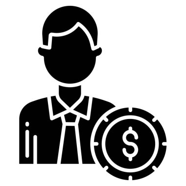 iş web simgesi basit illüstrasyon