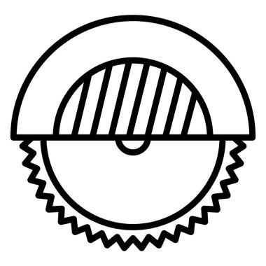 Gördüm. Web simgesi basit illüstrasyon