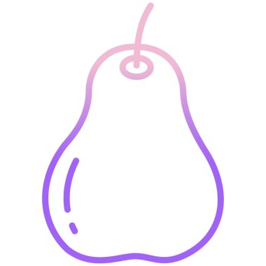 armut ağ simgesi basit illüstrasyon