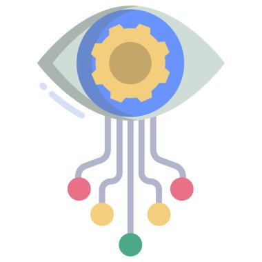  Web simgesini basit vektör illüstrasyonuna bak