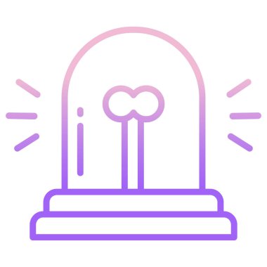 Basit vektör simgesi, Siren illüstrasyonu