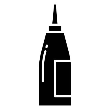 Yapıştırıcı. Web simgesi basit illüstrasyon