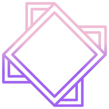 çerçeve simge vektör çizim 