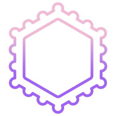 çerçeve simge vektör çizim 