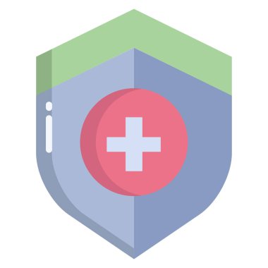 Basit vektör simgesi, Kalkan illüstrasyonu