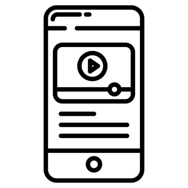 Cep telefonu. Basit tasarım