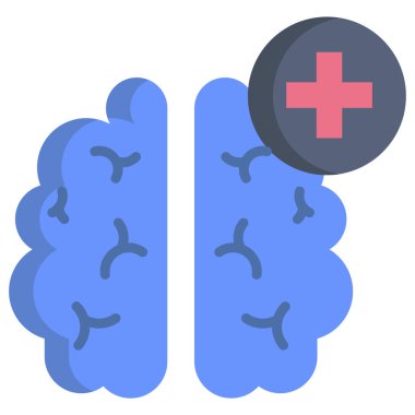 Zihinsel Sağlık Vektör Çizimi arka planı 